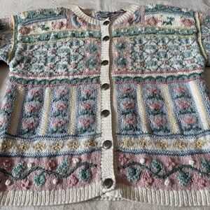 VINTAGE Hand Knitted Sweater